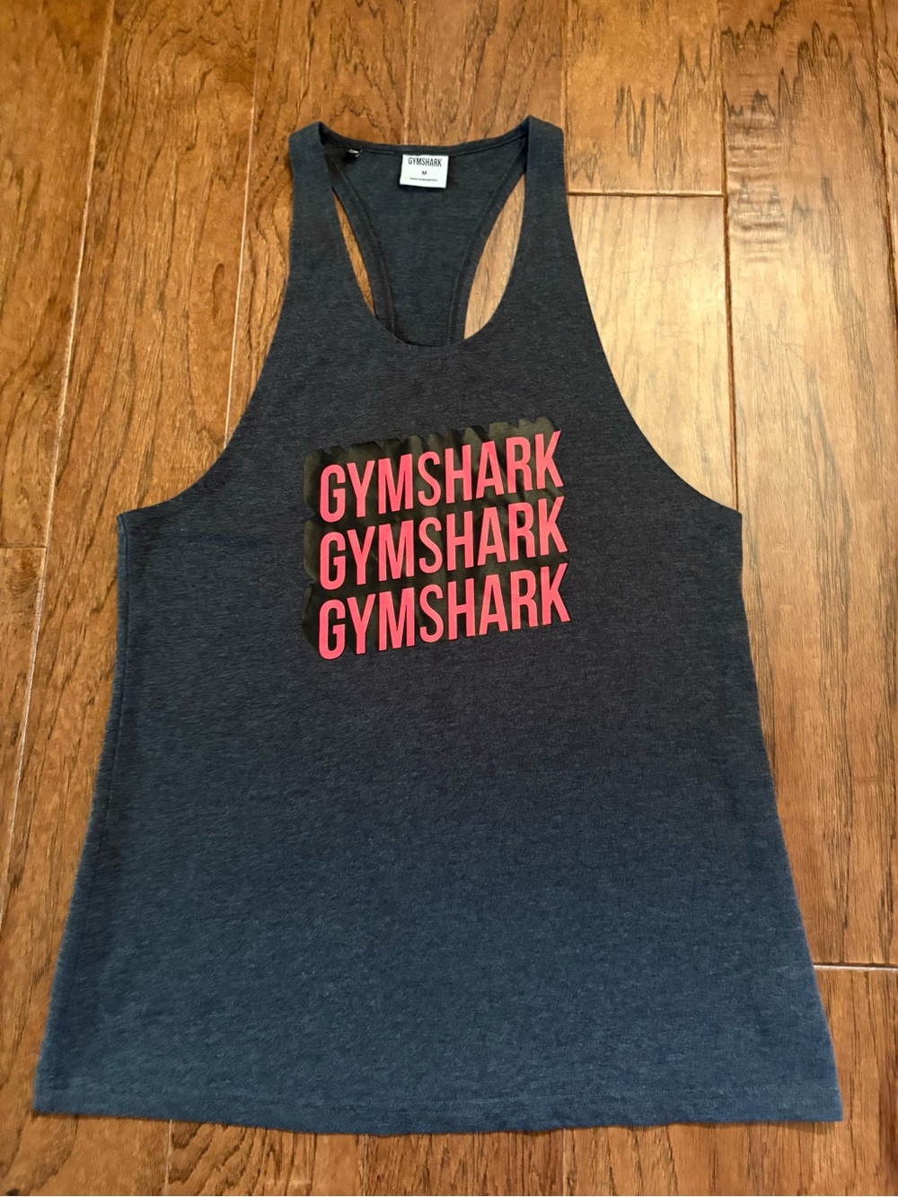 Gymshark Graphic Extrude Stringer Tank Top Size Medium EUC